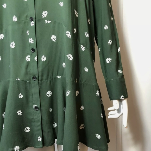 HP!🐞 11.1.Tylho Ladybug Peplum Tunic - Picture 9 of 16